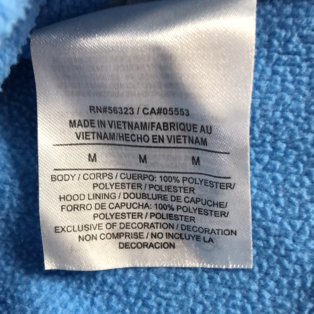 Tar Heels Blue Hoodie Sweater - Picture 4 of 4
